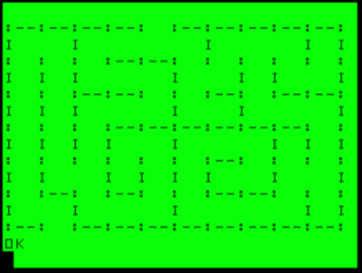 A sample maze